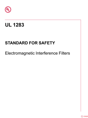 UL 1283 PDF UL 1283 PDF